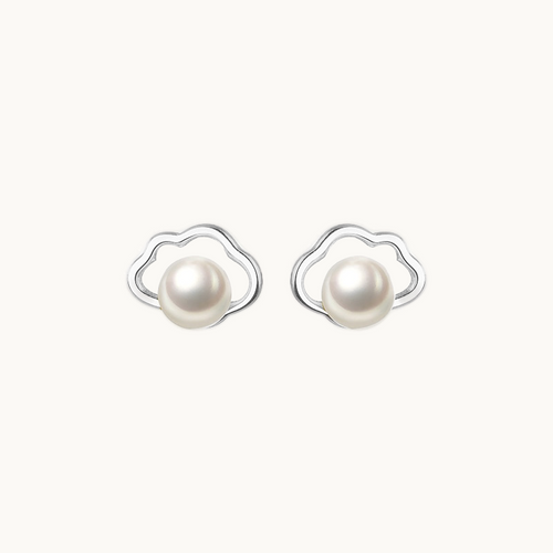 Clous d'oreilles plateau sans anneau 4 mm en Argent 925 x2 - Perles & Co